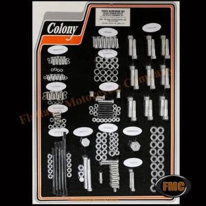 Colony 8305 CAD, Stock Hardware Kit, 1940-1948 BT Side Valve, Cad Plated - Picture 1 of 1