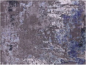 Abstract Modern Hand Knotted Wool & Silk Rug 8' 11" X 12' 2" - Q20166 - Picture 1 of 11