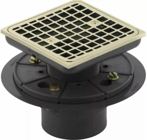 KOHLER K-9136-AF Tile-In Square Shower Drain, Vibrant French Gold - Picture 1 of 1