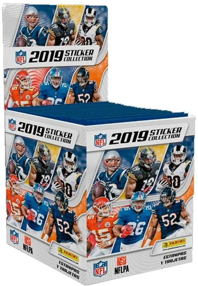 NFL Panini 2019 Football Sticker Collection Box [50 Packs] - Image 1 of 1