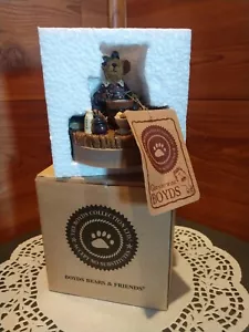 1 NIB BOYD'S BEARS & FRIENDS® NELLIE...HOMEMADE GOODIES JAR TOPPER #651201 - Picture 1 of 12
