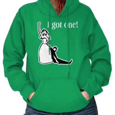 Divertidas sudaderas con capucha para mujer I Got One Bride Groom Humor Foto 1 de 4