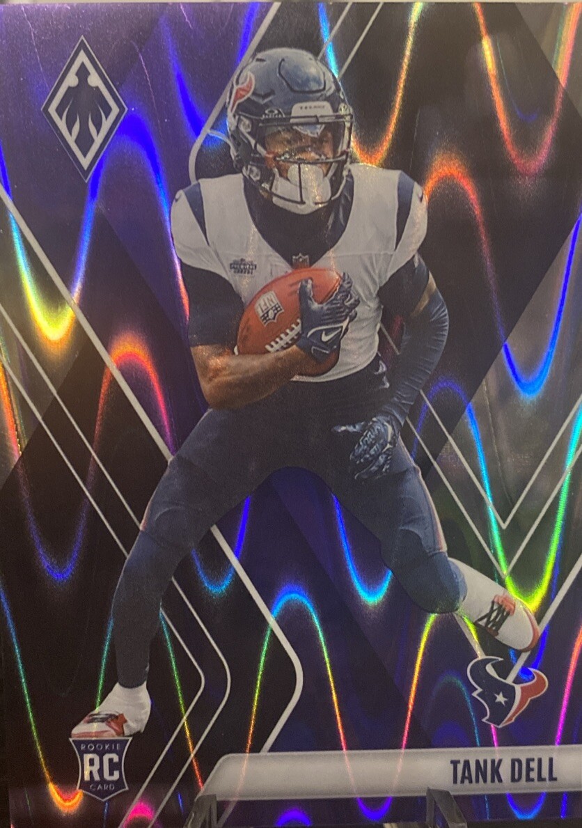 2023 Panini Phoenix NFL Tank Dell RC Purple Seismic #'d/125 #135 RC SP Texans💥