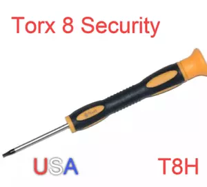 Torx T8 T8H Sicherheit manipulationssicher Magnetschraubendreher Reparatur XBOX 360 NEU ~ USA ~ - Bild 1 von 4