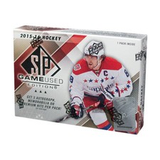 2015-16 Upper Deck SP Game Used Hockey Hobby Box