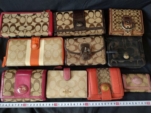 Pre-Owned wholesale lots of used Coach Wallet and other item10-Pcs set-g0328-