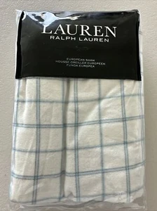 Ralph Lauren Single European Sham Lauren Flannel - Picture 1 of 7