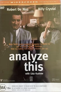 DVD NUEVO: Analyze This - Comedia criminal 1999, estrellas Robert De Niro y Billy Crystal - Imagen 1 de 4