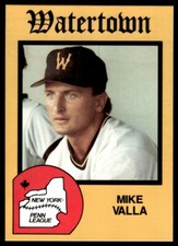 1988 Pucko Watertown Pirates Mike Valla Watertown Pirates #26