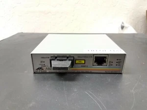 ATI Allied Telesyn 10/100BaseTX to 100BaseFX Bridging Media Converter AT-FS202 - Picture 1 of 2