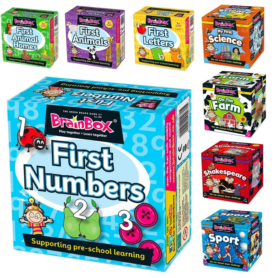 BrainBox Mini Memory Card Family Fun Brain Game Educational Child Kids - Image 1 of 1