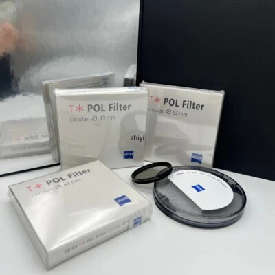 Carl ZEISS T * POL Filter 49/52/55/58/67/72/77/82/95mm Circular Polarizer Filter - Image 1 of 4