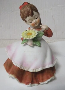 VTG Geo. Z. Lefton September Birthday Flower Girl KW4200 Japan - Picture 1 of 8