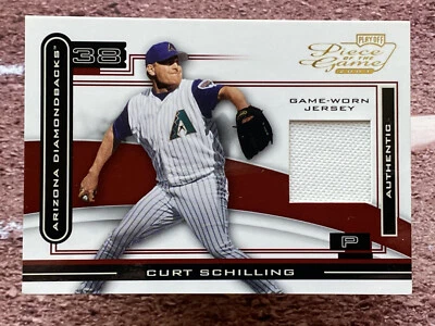 2003 Playoff Piece of the Game Curt Schilling #POG-27 - Image 1 of 2