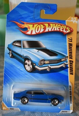 HOT WHEELS 1971 MAVERIK GRABBER 2010 New Models  33/44 NEW - Image 1 of 4