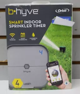 OPEN BOX Orbit B-Hyve 57915-21 Smart 4-Station Wi-Fi Sprinkler System Controller - Picture 1 of 4