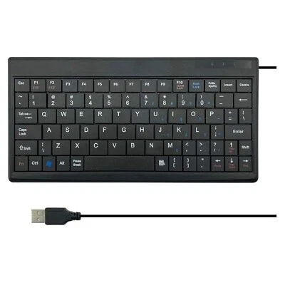 USB Mini Keyboard kompakt Gaming Tastatur für PC TV Box Raspberry Pi - Bild 1 von 4