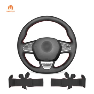 DIY Artificial Leather Steering Wheel Cover for Renault Koleos Megane Talisman - Imagen 1 de 10