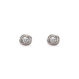 FILODELLAVITA-Ohrringe – 9 kt Gold, 0,28 kt Diamanten, Farbe F-VS1 - Bild 1 von 2
