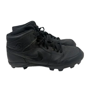 Größe 13 Nike Air Jordan 1 Mid Triple Black Fußballschuhe schwarz Herren " - Bild 1 von 8