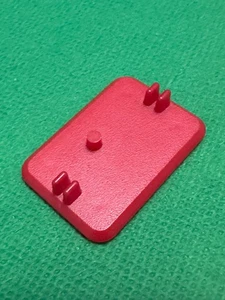 Vintage 1985 GI Joe Commando Attack RED STAND Milton Bradley game piece part - Picture 1 of 2