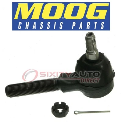 MOOG Inner Steering Tie Rod End for 1963-1967 Chevrolet Chevy II - Gear Rack wd Foto 1 de 4
