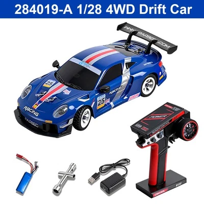 Wltoys RC Drift Car 4WD 1/28 284191 284019A With Gyro Remote Control Racing Car - Image 1 of 4