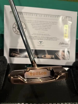 Toulon 2025 Small Batch "Badlands" Center Shafted Blade Putter  35" RH Extras! - Image 1 of 4