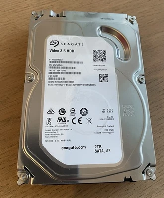 Seagate Video 3.5 HDD Festplatte 2TB - Bild 1 von 4