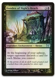 Honden of Night's Reach #116 (Foil) (LP) Champions of Kamigawa CHK Magic MTG - Picture 1 of 1