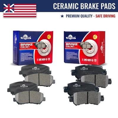 Pastillas de freno de disco delanteras traseras de cerámica para Mazda CX-5 2013 2014 2015 Foto 1 de 4