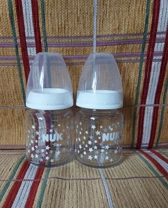 NUK First Choice Baby Bottle 120ml Unisex Glass 0-6 Months - Picture 1 of 5