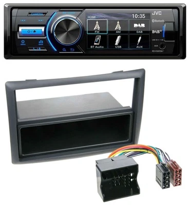 JVC Bluetooth MP3 USB DAB Autoradio für Renault Megane (2009-2010) - Bild 1 von 4