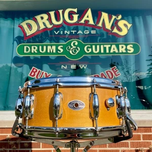 1970s Slingerland 5x14 Spitfire No. 201 Snare Drum Natural TDR - Picture 1 of 13
