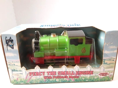 Motor tanque Percy Thomas de colección fundido a presión Ertl Shining Time motor de retroceso 1992 Foto 1 de 4