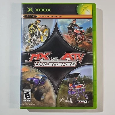 MX vs ATV Unleashed Microsoft Xbox - Complete CIB Very Good Tested - Image 1 of 4