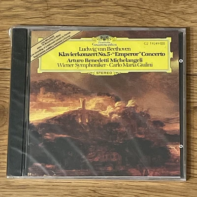 Beethoven CD: "Piano Concerto No. 5 - Emperor", 1982, G2 19249, FACTORY-SEALED - Image 1 of 4