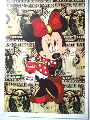 DEATH NYC (1979) SIEBDRUCK VON 2023 ORIGINAL HAND SIGNIERT, NUMMERIERT 32x45cm - Bild 1 von 4