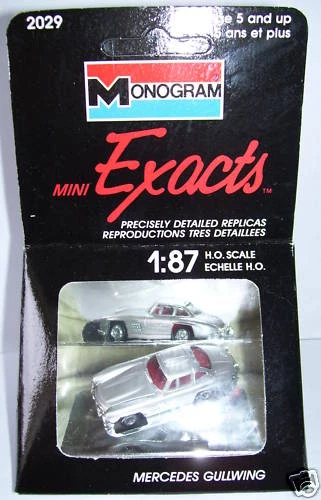 Micro Esatti Monogram Ho 1/87 Mb Mercedes 300 Sl Gullwing #2029 In Scatola - Immagine 1 di 1