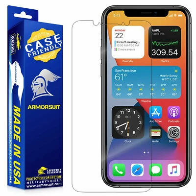 ArmorSuit CF HD iPhone 11/8/7/6/+/X/XS/XS Max/XR/11 Pro Max/SE Screen Protector - Image 1 of 4