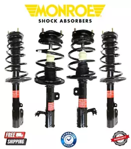 Complete Monroe Front & Rear Struts For 2012-2017 Toyota Camry - Picture 1 of 1