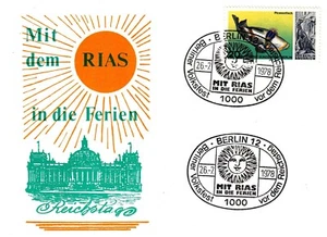 11153/ Thematik: Meerestiere – 4 Bild-Ganzsachen BRD 1978 – gestempelt - Picture 1 of 4