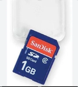 SanDisk SD Card 1GB - Photo 1 sur 2