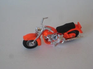 Matchbox Harley Davidson Sportster Neon Orange 70mm Motorcycle MB-50 b - Picture 1 of 2