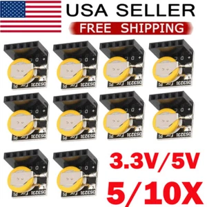 5/10X DS3231 Real Time Clock RTC Module For Raspberry Pi Arduino 3.3V/5V Battery - Picture 1 of 15