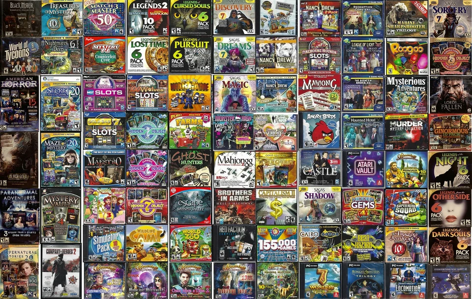 *NEW* PC Video Games Mysteries Simulators War Slots Nancy Drew Hidden Objects - Image 1 of 1