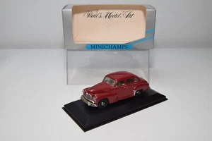 B27 1:43 MINICHAMPS 430 043300 OPEL KAPITAN 1951 - 53 ROSSO SCURO MARRONE NUO... - Foto 1 di 20