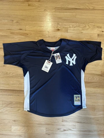 Mariano Rivera NY Yankees Mitchell Ness Cooperstown Collection Jersey XL - New Cover
