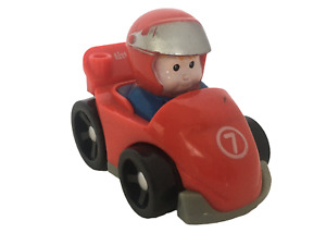 Mattel Little People Wheelie Toy Car and Driver Vehicle Red Preschool Pretend