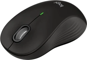 Logitech Signature 550L Wireless Mouse (Black) Bluetooth, USB - For Large Hands - Picture 1 of 5